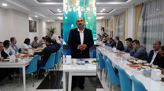 Atcıoğlu okul yöneticilerine iftar verdi