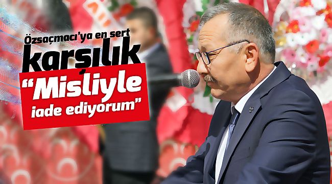 MHP Başkanı Ali Alıcı'dan sert karşılık