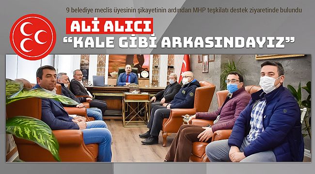 MHP teşkilatından Ali Sülük'e destek ziyareti