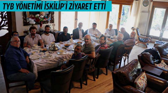Türkiye Yazarlar Birliği'nin İskilip ziyareti