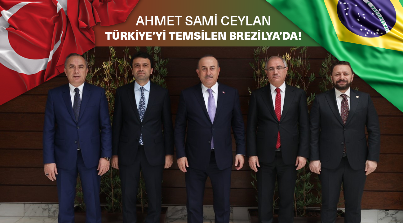 Ahmet Sami Ceylan Türkiye'i temsilen Brezilya'da
