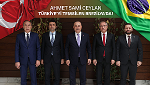 Ahmet Sami Ceylan Türkiye'i temsilen Brezilya'da
