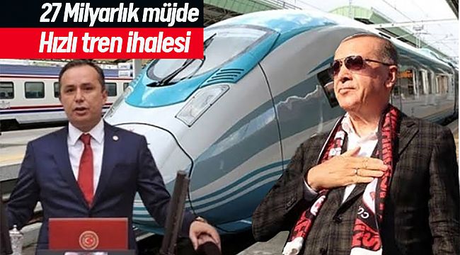 Ahmet Sami Ceylan hızlı tren ihale sürecinin başladığını duyurdu