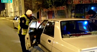 İskilip polisi şehrin giriş çıkışlarında arama yapıyor | VİDEO